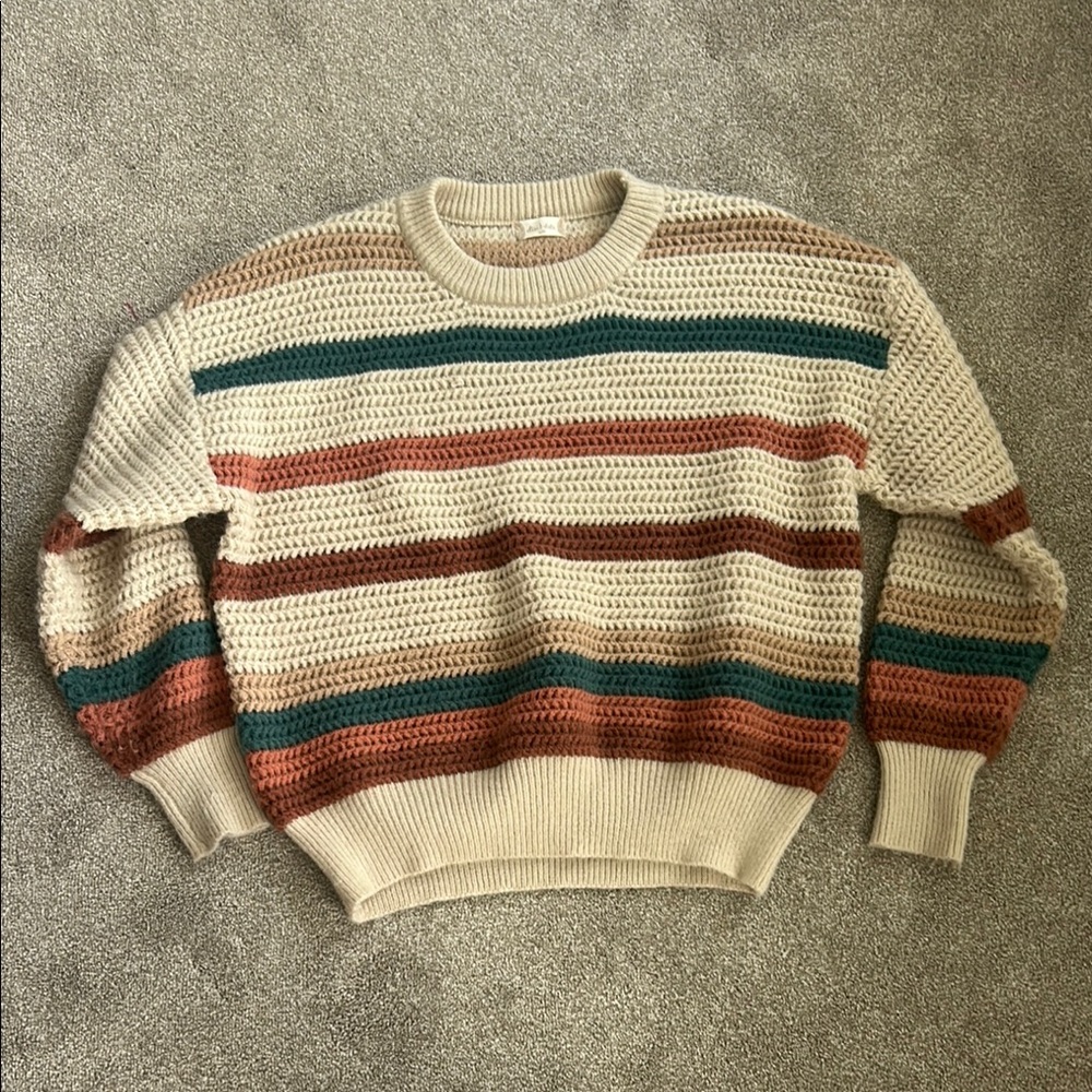 Altar’d state striped sweater